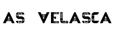 AS-VELASCA Font Image