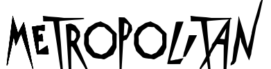 Metropolitan Font Image