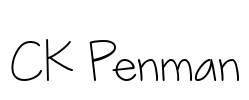 CK Penman Font Image