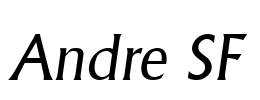 Andre SF Font Image