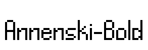 Annenski-Bold Font Image