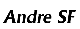 Andre SF Font Image