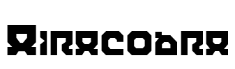 Airacobra Font Image