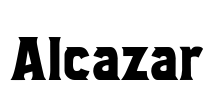 Alcazar Font Image