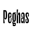 Peghas Font Image