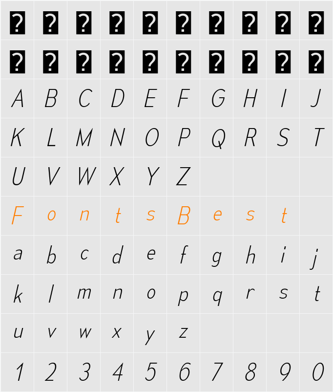 Mesmerize Sc El Character Map