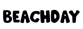 Beachday Font Image