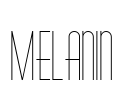 Melanin Font Image