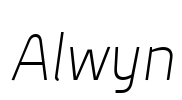 Alwyn Font Image