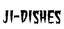 JI-Dishes Font Image