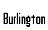 Burlington Font Image