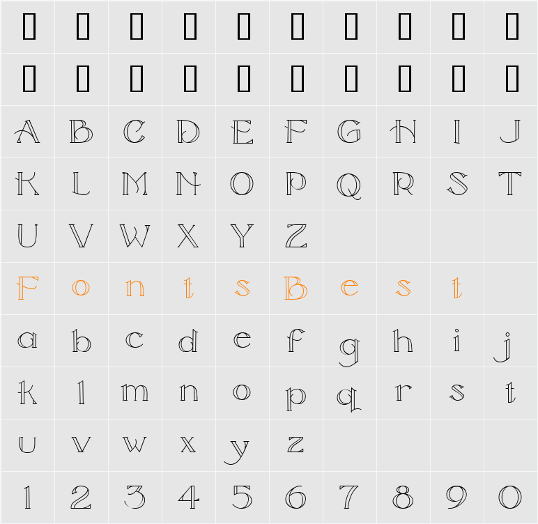 CK Timeless Character Map