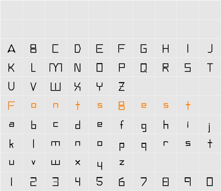 Andromeda Character Map