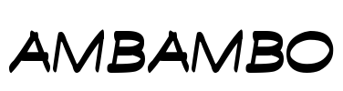 Ambambo Font Image