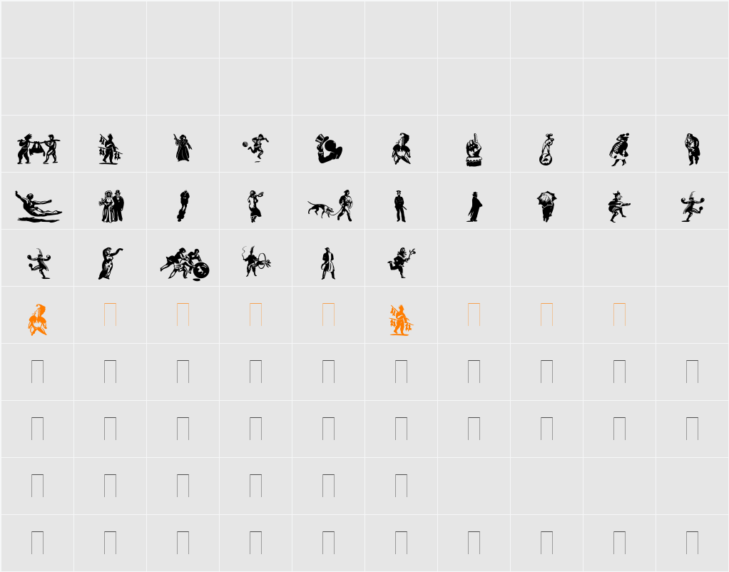 DF Primitives Two Character Map