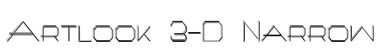 Artlook 3-D Narrow