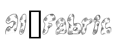 JI-Fabric Font Image