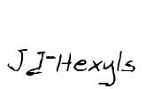 JI-Hexyls Font Image