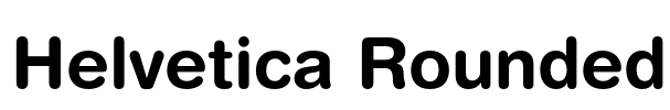 Helvetica Rounded Font Image