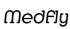 Medfly Font Image