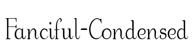 Fanciful-Condensed Font Image