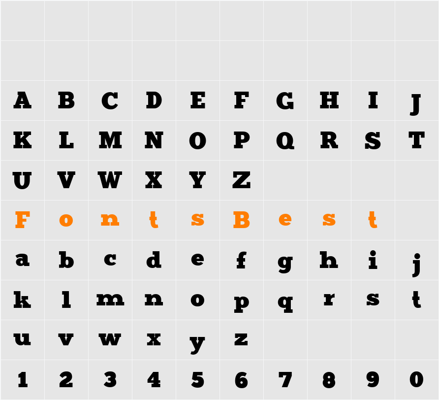 Merit Character Map