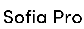 Sofia Pro Font Image