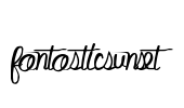 FantasticSunset Font Image