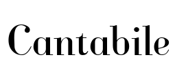 Cantabile Font Image