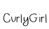 CurlyGirl Font Image