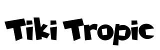 Tiki Tropic Font Image