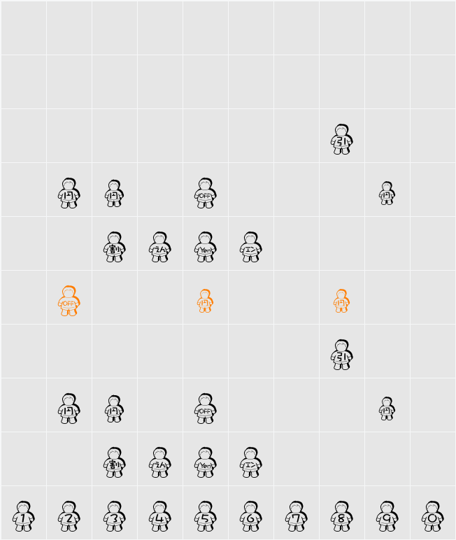 DF-SJIC016-W12 Character Map