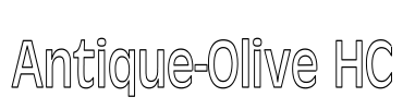 Antique-Olive HC Font Image