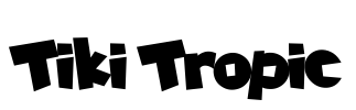 Tiki Tropic Font Image