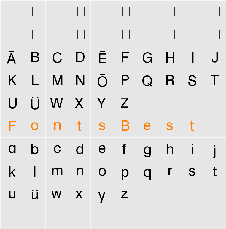 ALKATIP Pinyin Character Map