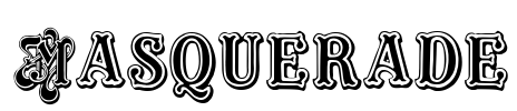 Masquerade Font Image