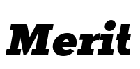 Merit Font Image