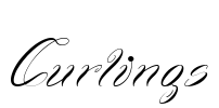 Curlings Font Image