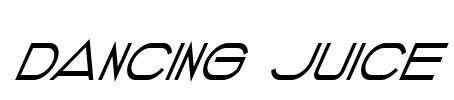 DANCING JUICE Font Image