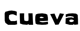 Cueva Font Image