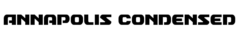 Annapolis Condensed Font Image