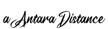 a Antara Distance Font Image