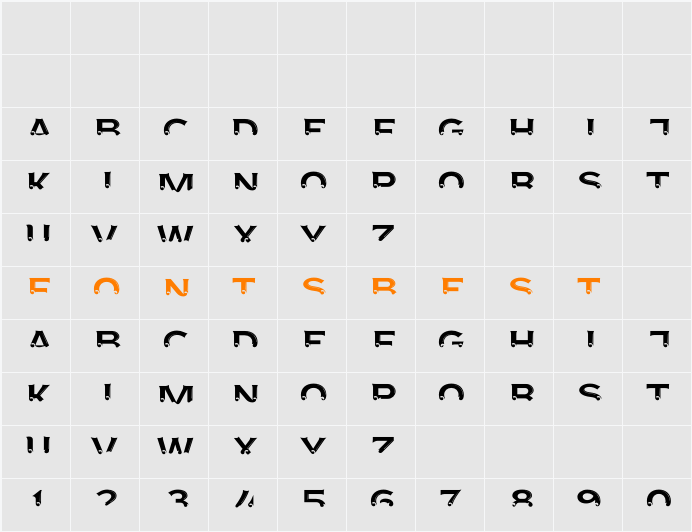 AgreloyInT3 Character Map