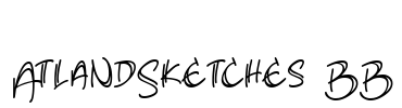 AtlandSketches BB Font Image