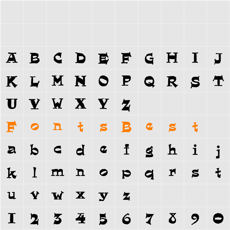 Cg Character Map