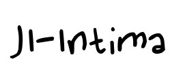 JI-Intima Font Image