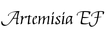 Artemisia EF Font Image