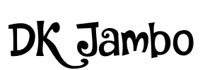 DK Jambo Font Image