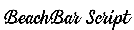 BeachBar Script