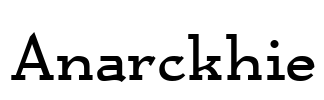 Anarckhie Font Image